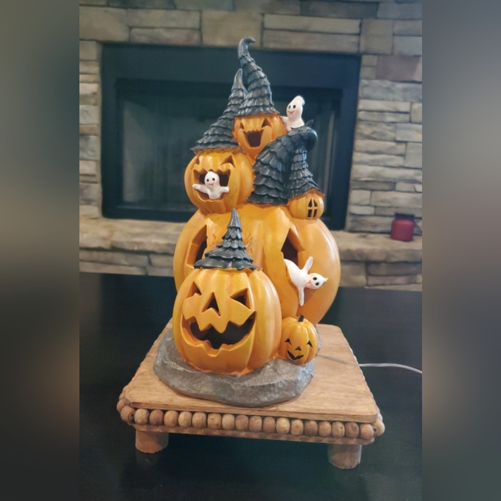 Jack O Lantern Haunted House Decor-NWT